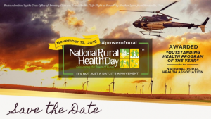 Save the Date for 2018 National Rural Health Day
